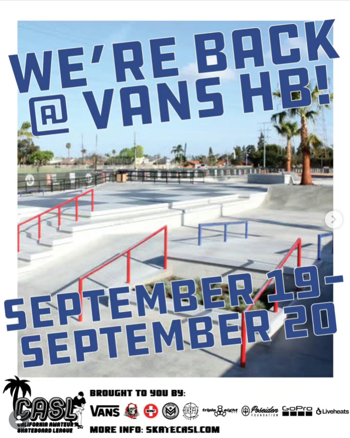 CASL Contest #7 — Vans Huntington Beach 2026 poster or cover