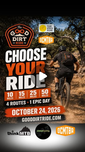 19th Annual Good Dirt Ride 2026 poster or cover